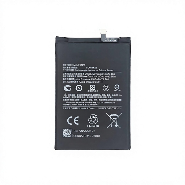 6000mAh High Capacity BN66 Rechargeable Li-ion Cell Phone Battery for Redmi POCO C40