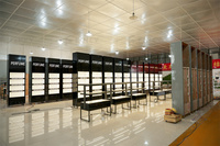 Agencement de Magasin Personnalisé pour Parfumerie, Design Intérieur, Salle d'Exposition, Vitrine Murale de Cosmétiques et Maquillage, Étagère de Présentation pour Magasin de Parfums