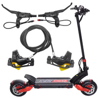Plaquettes de frein hydrauliques NUTT E pour trottinette électrique, disques de frein 140mm 160mm 180mm A5-D pour Zero 10X KUGOO G1 VSETT 10+ 9+ 9