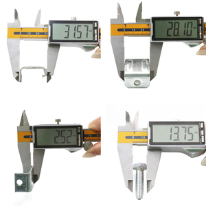 Kẹp chữ G mạ kẽm chất lượng cao cho hệ thống kết nối ống dẫn hình chữ nhật - Product Image 2