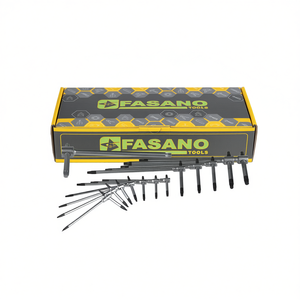 Fasano Tools T-Handle <b>Screwdriver</b> <b>Set</b> 8-Piece Metric <b>Bit</b> Kit Automotive Repair - Product Image 2