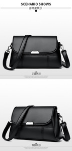 Nouveaux sacs fourre-tout décontractés en cuir PU pour femmes, sacs à main de haute qualité pour femmes, sacs à bandoulière, sacs messager - Product Image 3