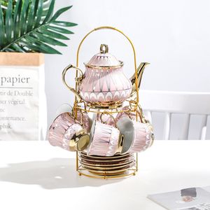 Juego <span class=keywords><strong>de</strong></span> té galvanizado con estante <span class=keywords><strong>de</strong></span> hierro, SET <span class=keywords><strong>de</strong></span> té y café, <span class=keywords><strong>para</strong></span> 6 personas, 13 Uds. - Product Image 3