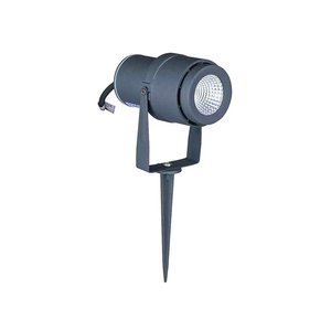 Faretto LED da Giardino 12W con Picchetto, Luce Bianca Calda, Corpo in Bronzo, Temperatura Colore 3000K, IP65, Illuminazione Esterna per Giardino SKU-217550 - Product Image 3