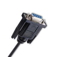 Adaptador Convertidor de USB RS232 a DB9 Hembra PL2303GT, Cable de Módem Nulo, Compatible con Windows 7, 8, 10, XP, Android, Mac