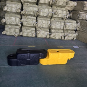 Barrières de sécurité empilables EGS en PEHD pour karting, imitation de route, piste de confinement, réflecteur fléché pour karting, pour intérieur et extérieur - Product Image 6