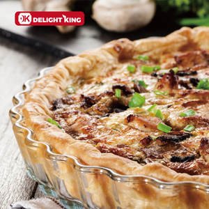 Plateau de cuisson en verre, assiette à Pie, en verre, Design fluché, Style français, 8 pièces - Product Image 5