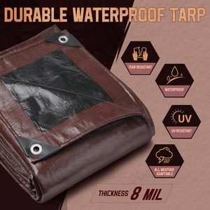 Anneau de câble de bâche double face en PVC anti-UV résistant à la déchirure personnalisé de 8Mil <span class=keywords><strong>pour</strong></span> couverture d'usine de voiture de tente extérieure - Product Image 4