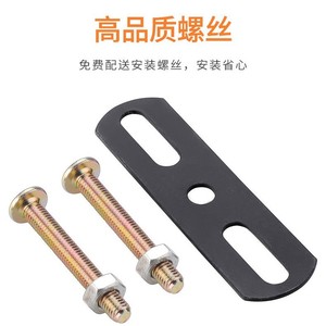 Conector de patas para muebles, tornillos de 8x60mm con tuercas y placa para patas laterales de sofá y cama, fácil instalación - Product Image 3