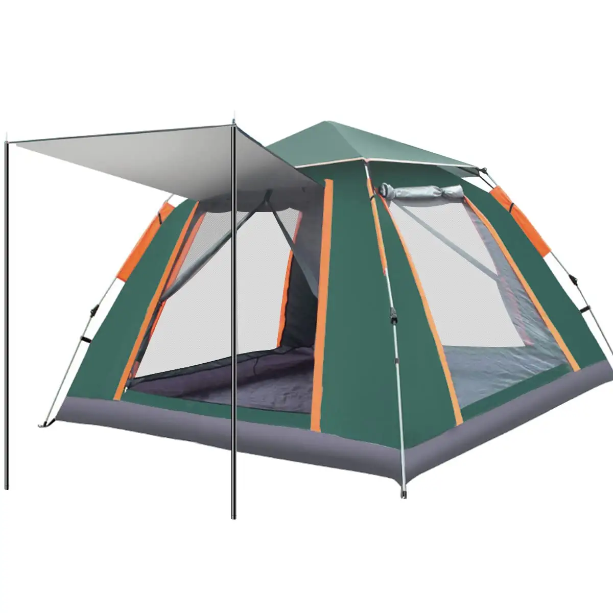 TOPIND tenda Kemah, mudah dipasang di luar ruangan Keluarga
