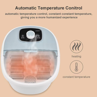 2025 masseur électrique de spa de pied avec la chaleur Massage automatique de bain pour le bain de chaleur de roues de pédicure pour le trempage chauffé confortable