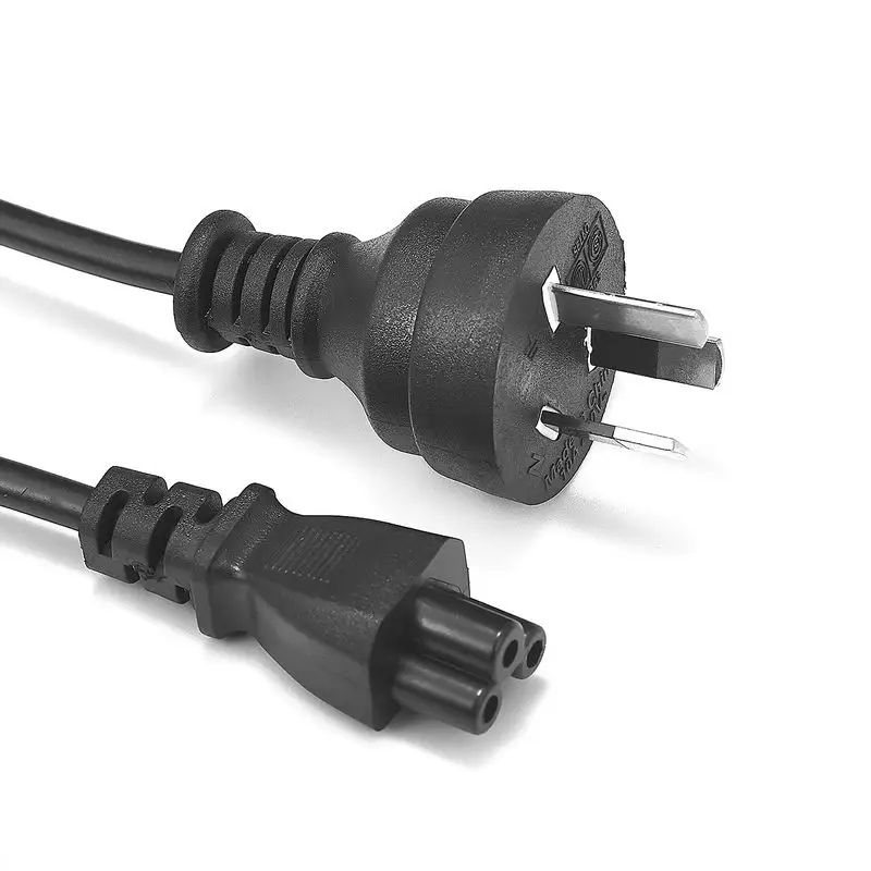 AU AC kabel daya 1.2m Australia EU USA IEC C5 kabel ekstensi daya steker untuk HP Dell Lenovo Sony Samsung LG Notebook Laptop