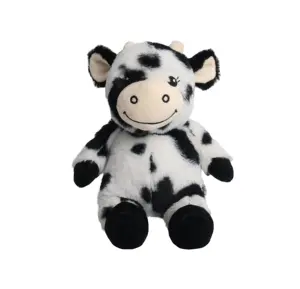 100% Recycled Material Stuffed Farm Animals Eco Plush Cow