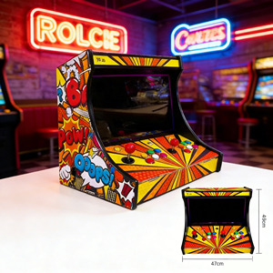 Máquina de Videojuegos Arcade Mini de 19 Pulgadas con Pantalla LCD, 2 Jugadores, SAGA PANDORA DX 26800 en 1 Integrado, Aceptador de Monedas, Joystick y <span class=keywords><strong>Botones</strong></span> - Product Image 6