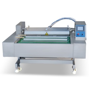 آلة تغليف فراغي أوتوماتيكية عالية السرعة مستمرة للدوران لمصانع تجهيز الأغذية الصغيرة والمتوسطة الحجم - Product Image 2