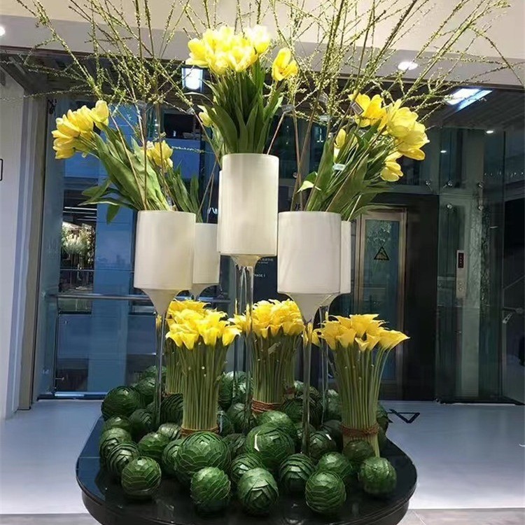 Glas-Zylindervase Extra Groß Hohe Riesenvase für den Boden, Mehrere Größen