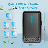 Ioniseurs d'air OEM avec prise US pour la maison, générateur d'ions négatifs, purificateur d'air silencieux pour chambre à coucher, bureau, filtre à air portable anti-odeurs