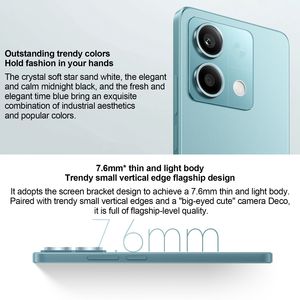 Vente en gros - Xiaomi <span class=keywords><strong>Redmi</strong></span> Note 13 5G 12 Go + 256 Go, écran 6,67 pouces, <span class=keywords><strong>MIUI</strong></span> 14, 5G, 5000 mAh, smartphone intelligent XiaoMi - Product Image 3