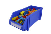 Contenedor de Almacenamiento Industrial Resistente, Apilable, Antiestático, ESD Seguro, Ahorra Espacio, Duradero, para Logística y Circulación de Mercancías