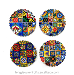 Ceramic Heat Resistant <b>Trivets</b> & Coasters for Hot Pots & Dishes Eco-Friendly Customizable Designs Housewarming Gifts - Product Image 3