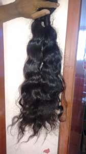 Straight Texture Hair Extension,10" up to 40" Natural Straight Human Hair Extension.temple Human Hairs - Product Image 4