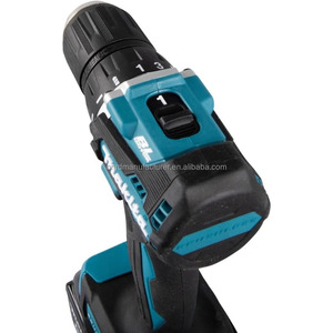 Taladro percutor <span class=keywords><strong>Makita</strong></span> de <span class=keywords><strong>18V</strong></span>, inalámbrico, sin escobillas, con portabrocas de 13mm, 2 velocidades, LED, destornillador eléctrico industrial. - Product Image 4