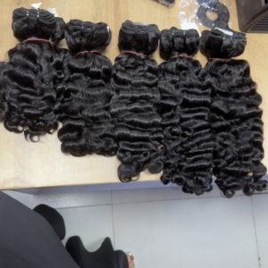 Cheveux vierges de qualité supérieure, cuticules alignées, extensions de cheveux vierges bruts, fournisseurs vietnamiens - Product Image 4