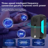 Nouveau répulsif à ultrasons pour rongeurs, gadget de pointe haute puissance, modulation de fréquence à trois vitesses, éclairage stroboscopique LED, double mode