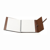 Ensemble cadeau d'affaires promotionnel personnalisé : journal de gratitude en cuir véritable, porte-passeport, design moderne fait main, portable et personnalisé