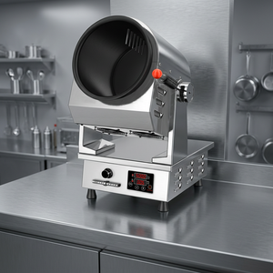 Robot de cuisson commercial intelligent à induction automatique 5000W 220V pour riz frit et wok, garantie 1 an - Product Image 3