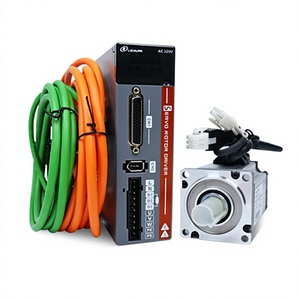 ชุดมอเตอร์ AC Xinlichuan 40 Flange/750W 1KW พร้อมไดรเวอร์ 220V IP65 รุ่น LC10L 1 สำหรับเครื่องจักรกล อุปกรณ์อัตโนมัติ - Product Image 1