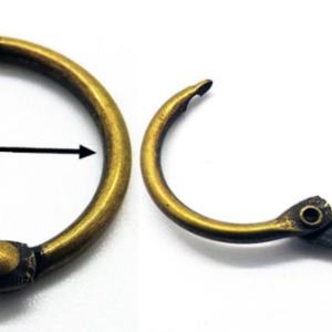 Anillas de Bronce EWANG de 0.75 Pulgadas para Encuadernación de Libros de Hojas Sueltas, Material de Papelería para Cuadernos de Dibujo y Manualidades - Product Image 3