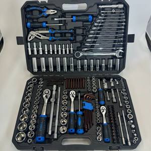 Ensemble d'outils de réparation automobile de 218 pièces, matériau CRV, jeu complet de clés à douille avec cliquet pour l'entretien - Product Image 4