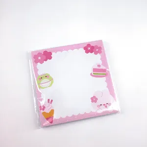 Kawaii Office Cat Message School Cartoon Sticky Notepad Memo Pads