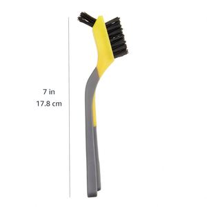 Brosse de nettoyage de toilettes multifonctionnelle et flexible à long manche, en microfibre écologique, pour usage domestique - Product Image 4