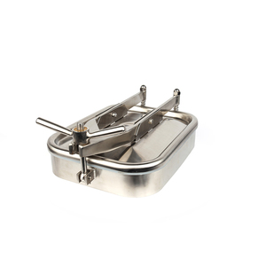 Escotilla <span class=keywords><strong>de</strong></span> Inspección Rectangular para Tanque a Presión <span class=keywords><strong>de</strong></span> Grado Alimenticio con Brazo Intersectante - Product Image 1