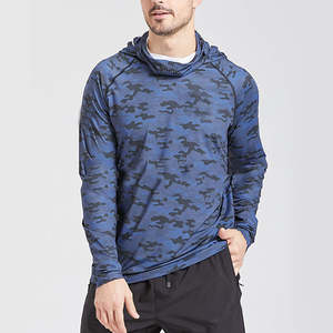 Vêtements <span class=keywords><strong>de</strong></span> pêche pour hommes en polyester respirant et anti-UV UPF 50+, manches longues, maille ventilée, chemises <span class=keywords><strong>de</strong></span> pêche anti-UV - Product Image 1