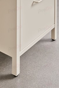 โต๊ะคอมพิวเตอร์เหล็ก <span class=keywords><strong>Predo</strong></span> OD-Lora08 พร้อมลิ้นชัก 3 ชั้น โต๊ะทำงานโลหะทันสมัย ประกอบง่าย พร้อมที่เก็บของ - Product Image 5