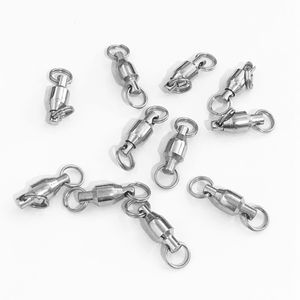 Anillas Giratorias de Pesca de Alta Resistencia con Rodamientos de Bolas, Tamaño 0 # -8 # - Product Image 3