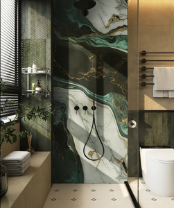 Panneau mural en PVC de 1000 mm * 10 mm, Yuliu <span class=keywords><strong>Mountain</strong></span>, facile à installer, imperméable, anti-moisissure - Product Image 3