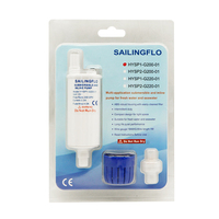 Pompa Inline Mini Singflo 12V DC 200GPH/220GPH dengan Keran untuk RV dan Kapal