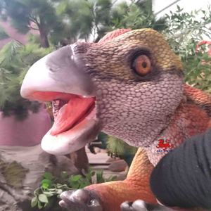 Pequeño Animatronic Dinosaurios Marioneta de Mano Raptor Baby <span class=keywords><strong>Dino</strong></span> - Product Image 1