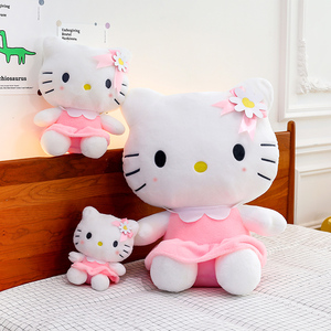 Peluche gatto super carino con fiori di ciliegio, regalo di compleanno per ragazza, bambola per confessioni di San Valentino, regalo per attività, all'ingrosso - Product Image 5