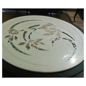 Gorgeous <b>Stone</b> Inlay Marble Round Decorative Canter <b>Table</b> <b>Tops</b> - Product Image 1