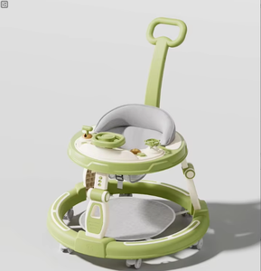 Andador de Lujo 3 en 1 Ajustable para Bebés con Asiento Giratorio y Ruedas Sencillas - Product Image 3