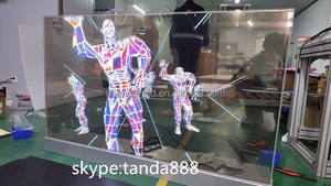 Écran <span class=keywords><strong>OLED</strong></span> numérique de type bureau, téléviseur <span class=keywords><strong>OLED</strong></span> intelligent de 55 pouces, écran <span class=keywords><strong>OLED</strong></span> transparent <span class=keywords><strong>4K</strong></span>, écran tactile ultra fin, affichage publicitaire 3D - Product Image 5