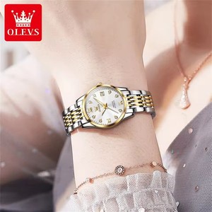 OLEVS 6673 diamante quadrante meccanico da <span class=keywords><strong>donna</strong></span> semplice moda calendario classico da <span class=keywords><strong>donna</strong></span> orologio automatico di lusso da <span class=keywords><strong>donna</strong></span> <span class=keywords><strong>orologi</strong></span> da <span class=keywords><strong>donna</strong></span> - Product Image 3