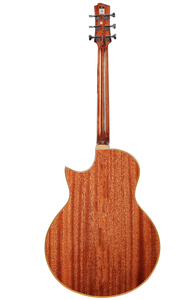 กีตาร์โปร่งอะคูสติกแบบ Cutaway ขนาด 41 นิ้ว รุ่น JF Scoop  หน้าไม้ Spruce Engelman แท้  หลังและข้างไม้ Mahogany แท้  ฝังลาย Abalone  แบบ OEM - Product Image 2