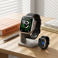 Reloj Inteligente Cuadrado con Pantalla Táctil Completa, Personalizado de Fábrica, OEM, Monitor de Actividad Física, Monitor de Sueño, Pantalla TFT, Compatible con SIM, Llamadas por BT, Frecuencia Cardíaca, SpO2