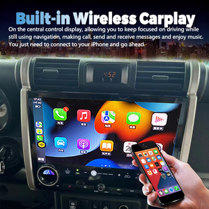 หน้าจอแอนดรอยด์ 14.6 นิ้ว สำหรับรถยนต์โตโยต้า FJ ครุยเซอร์ ปี 2007-2012 รองรับ Carplay เครื่องเล่นวิทยุในรถยนต์ มัลติมีเดีย พร้อมระบบนำทาง GPS และชุดเครื่องเสียงติดรถยนต์ - Product Image 6